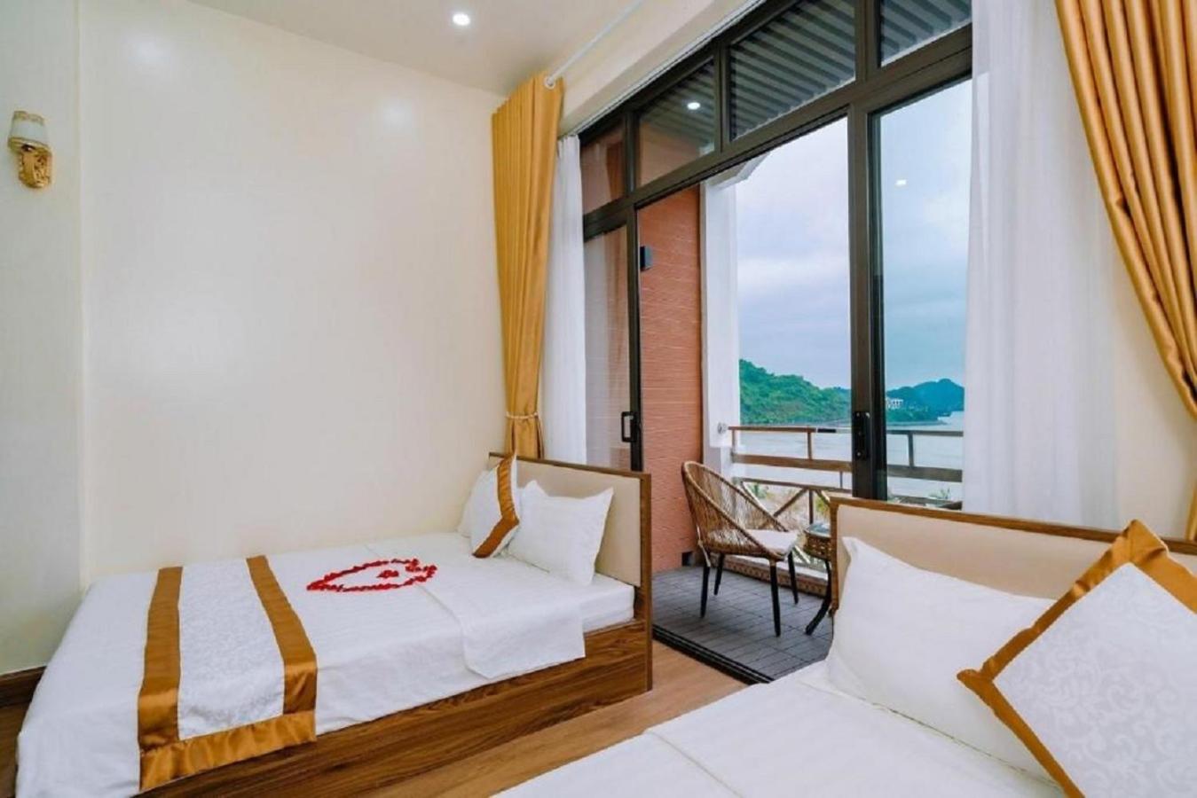 Gia Cat Long Boutique Cat Ba Hotel Chan Chau Exterior photo